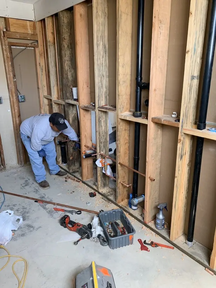 Commercial rough-in plumbing for Commercial Plumbing in Sandpoint